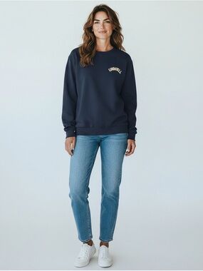 Unwell Crewneck Sweatshirt in Navy
